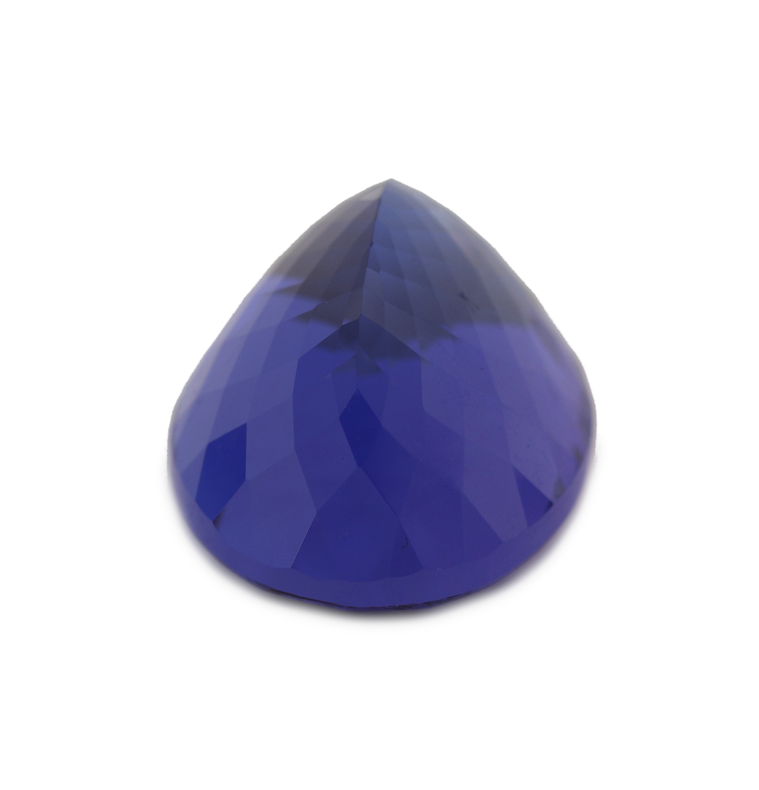 Detail c: Loser Tansanit, 18.11 ct, 13.59 x 17.10 x 10.45 mm, ovalfacett., sehr schöne Farbe, Wertgutachten über 23500 EUR anbei
