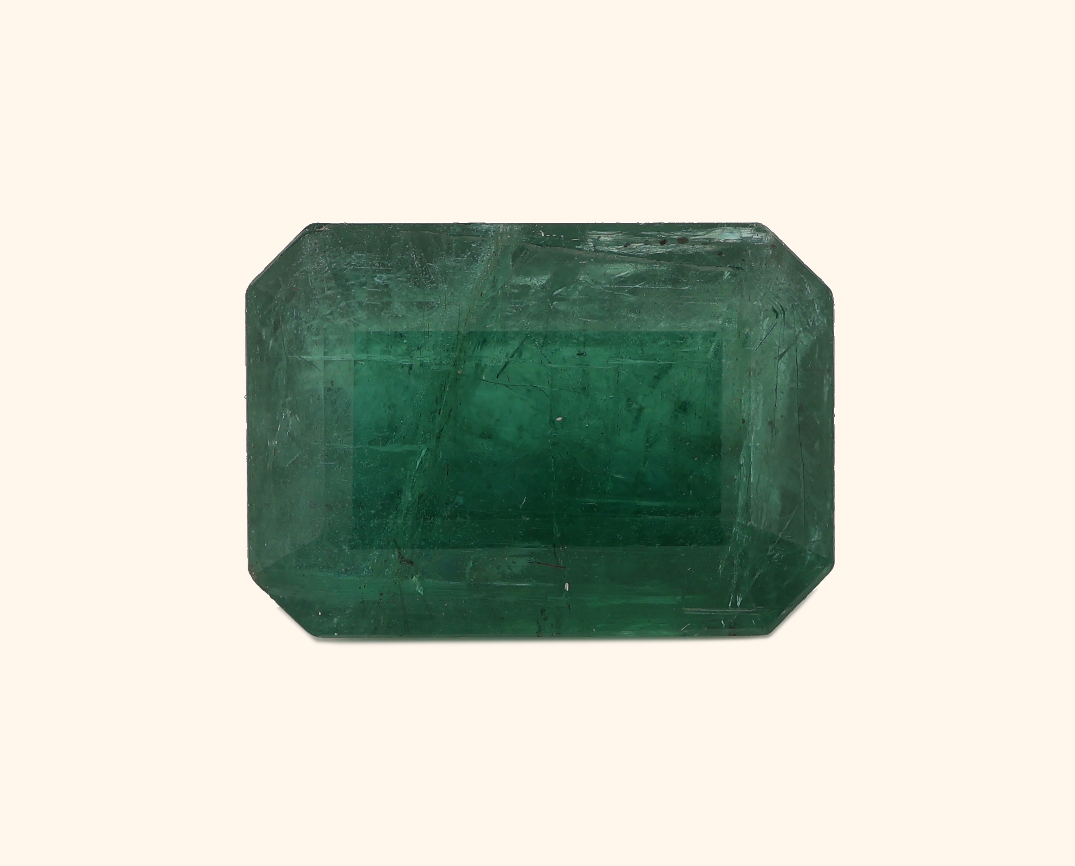 Image 27048134 - Loser Smaragd, 11.13 ct, 15.8 x 11.1 x 7.9 mm,oktagonaler Treppenschliff, Herkunft ...