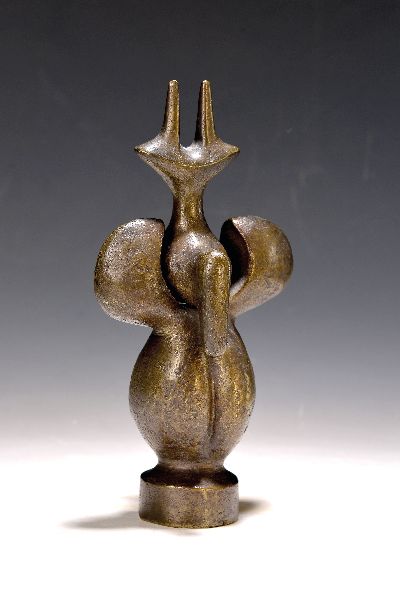 27048118k - Ewald Brandt 1928-83, Bronzeskuluptur, braun patiniert, am Boden sign. E. Brand u. 14, ...