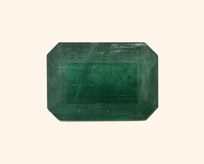 Image Loser Smaragd, 11.13 ct, 15.8 x 11.1 x 7.9 mm,oktagonaler Treppenschliff, Herkunft ...