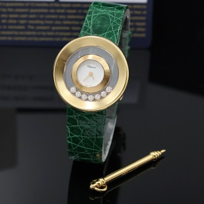 27048173a - CHOPARD Damenarmbanduhr Happy Diamonds in GG 750/000 Referenz 20/6923, quarz, massives, ...