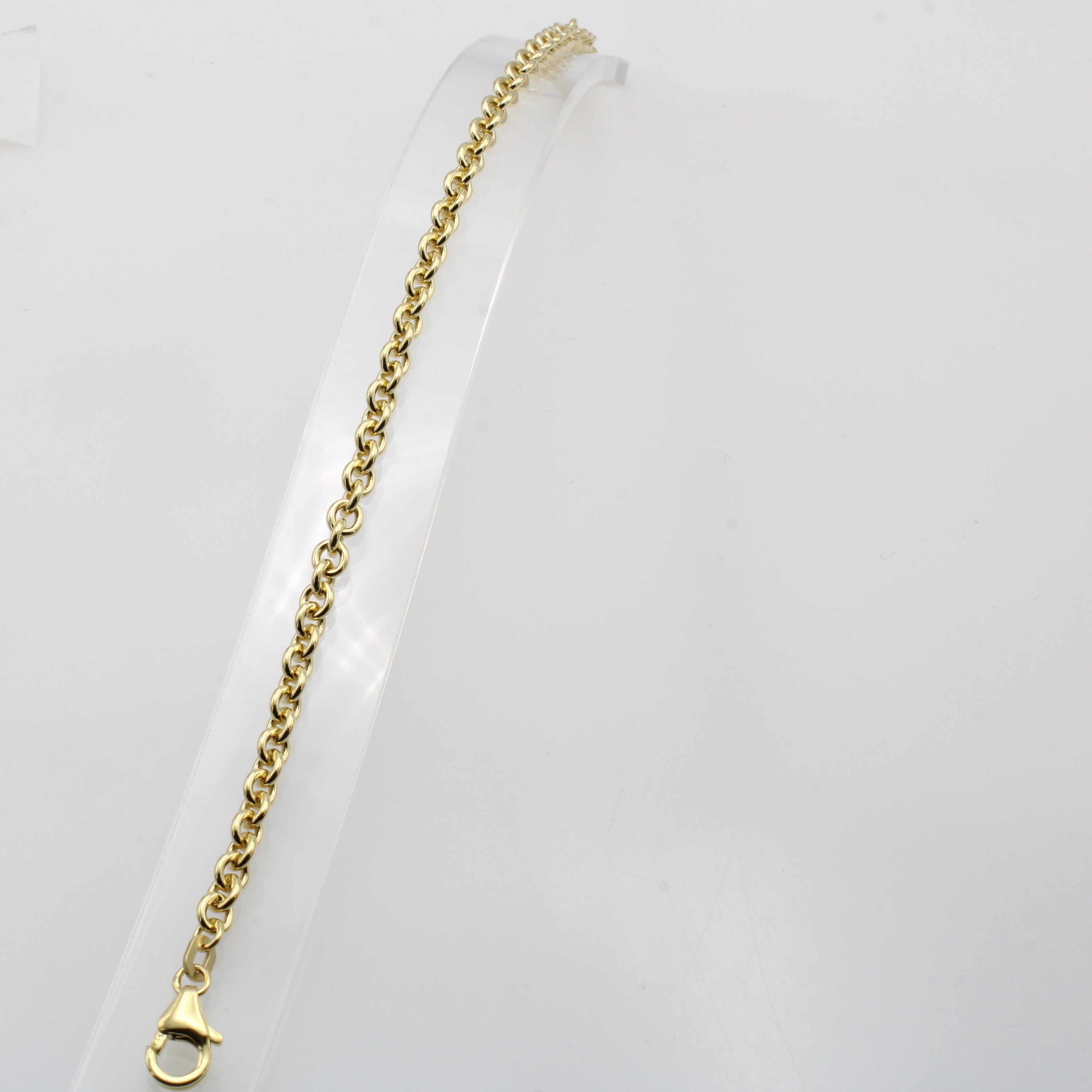 Image 27048202 - Ankerarmband, GG 585/000, Karabinerschl., B.ca. 4 mm, L. ca. 19 cm