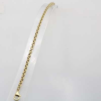 Image Ankerarmband, GG 585/000, Karabinerschl., B.ca. 4 mm, L. ca. 19 cm