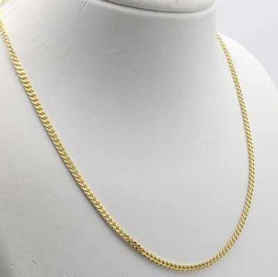 27048206a - Panzercollier, GG 585/000, B. ca. 2.5 mm, Karabinerschl., L. ca. 50 cm