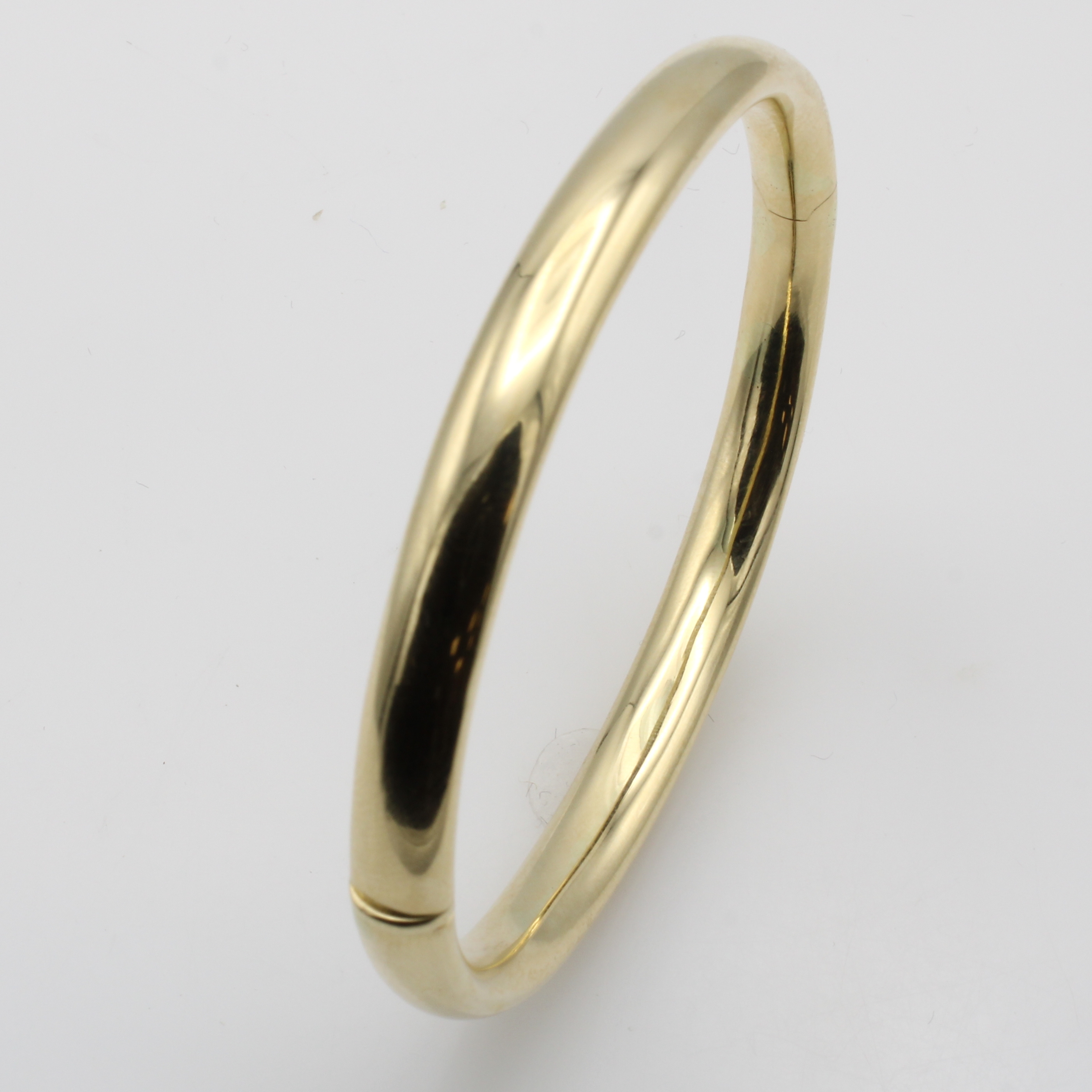 Image 27048453 - Armreif, GG 585/000, B. ca. 6 mm, M. ca. 6.5x5.5 cm, mit Scharnier