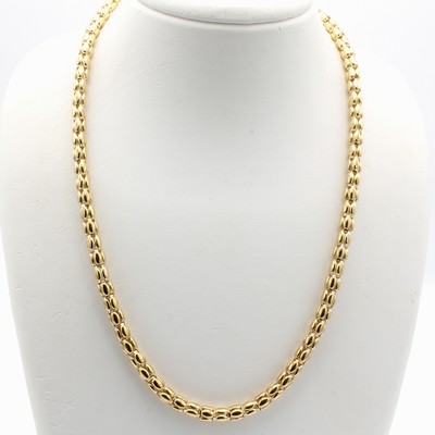 Image Collier, GG/WG 585/000, D. ca. 5.5 mm, Kara-binerschl., L. ca. 50 cm