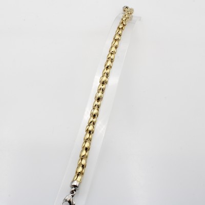 Image Armband, GG/WG 585/000, D. ca. 5.5 mm, Kara-binerschl., L. ca. 21 cm