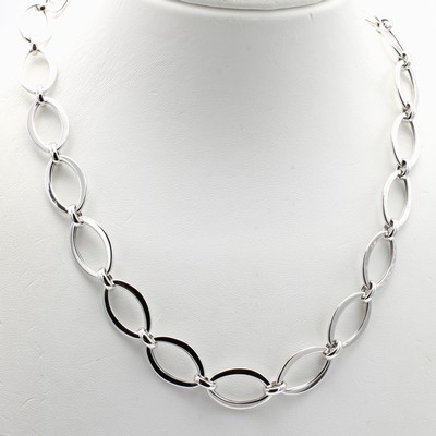 Image Collier, WG 585/000, ovale Glieder, inte- grierte Schließe, L. ca. 45 cm