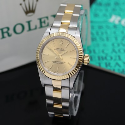 27048597d - ROLEX Damenarmbanduhr Oyster Perpetual Referenz 67193, Automatik, LC 100, X-Serie, ...