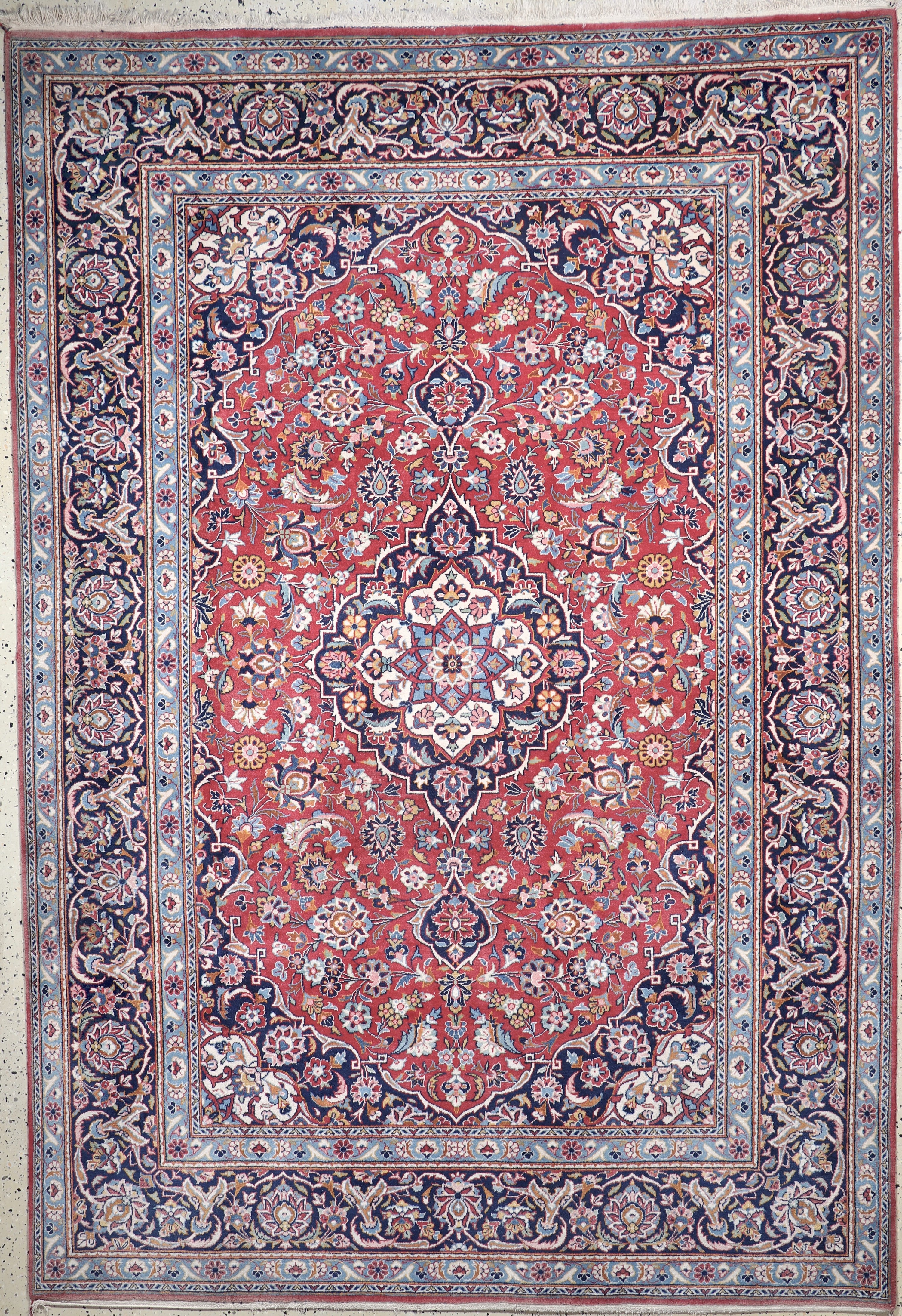 Image 27049067 - Keschan, Persien, Ende 20.Jhd., Wolle auf Baumwolle, ca. 300 x 210 cm, EHZ: 2 ...