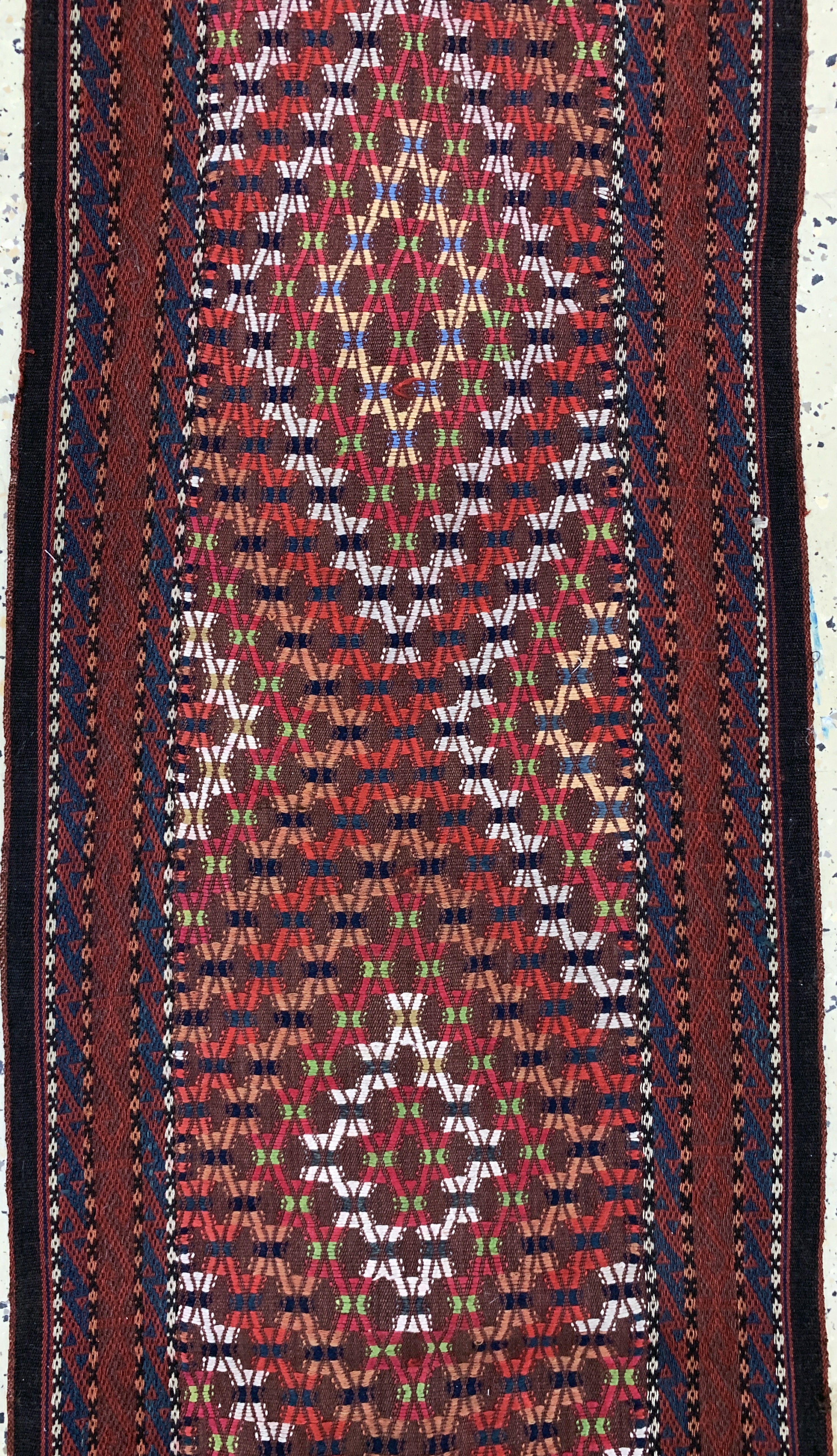 Detail f: "Zeltband"antik, Turkmenistan, um 1900, Wolle auf Wolle, ca. 1660 x 53 cm, EHZ: 2-3