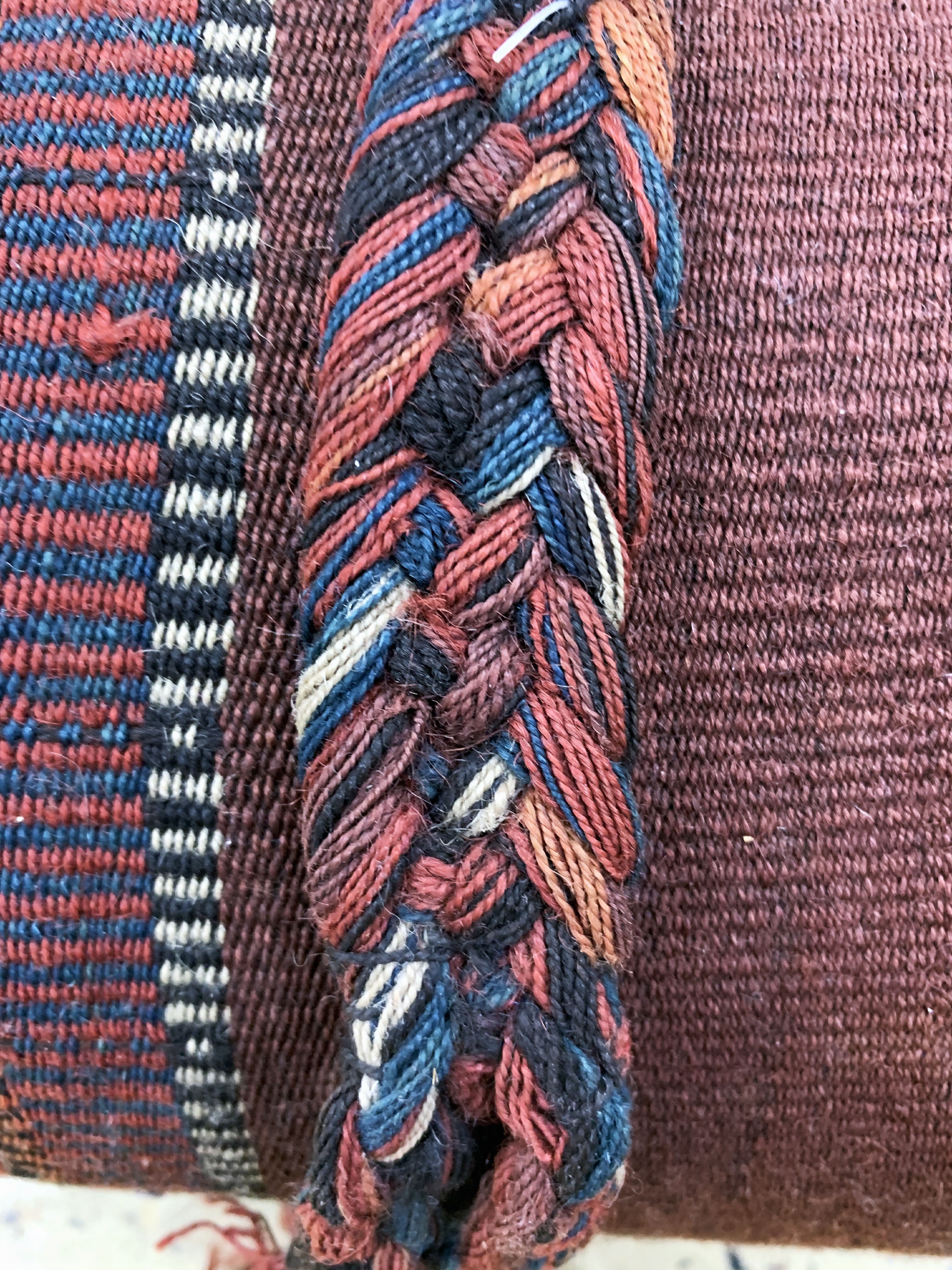 Detail l: "Zeltband"antik, Turkmenistan, um 1900, Wolle auf Wolle, ca. 1660 x 53 cm, EHZ: 2-3