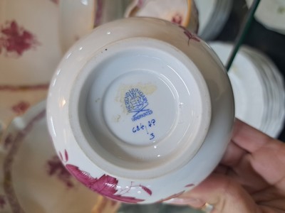 27049021e - 20 Teile Porzellan, Herend Ungarn, Apponyi purpur, 12 Fingerschälchen 9.5cm, ...