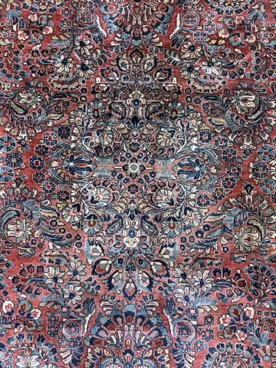 27049066c - US Re-Import Sarogh, Persien, Anfang 20.Jhd., Wolle auf Baumwolle, ca. 295 x 245 cm, ...