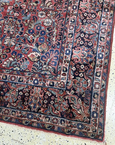 27049066d - US Re-Import Sarogh, Persien, Anfang 20.Jhd., Wolle auf Baumwolle, ca. 295 x 245 cm, ...