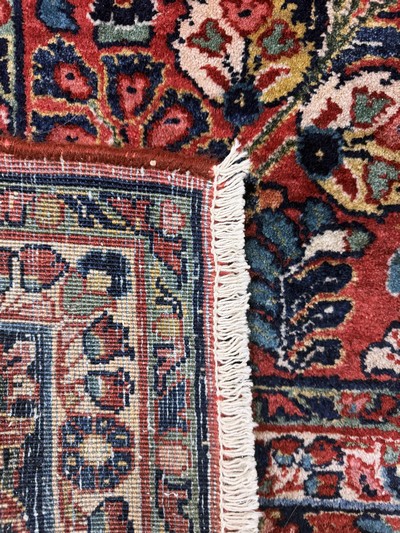 27049066h - US Re-Import Sarogh, Persien, Anfang 20.Jhd., Wolle auf Baumwolle, ca. 295 x 245 cm, ...