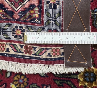 27049135f - Bidjar fein, Persien, Mitte 20.Jhd, Korkwolle auf Baumwolle, ca. 172 x 154 cm, EHZ: 1-2 ...