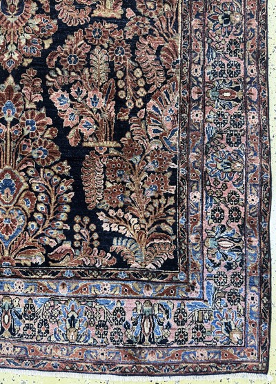 27049136a - Us Re-Import Sarogh antik, Persien, um 1900, Wolle auf Baumwolle, ca. 286 x 155 cm, ...