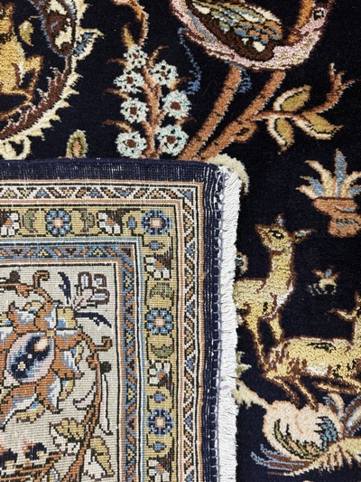 27049137g - Ghom alt, Persien, Mitte 20.Jhd, Wolle mit Seide, ca. 270 x 158 cm, EHZ: 2 ...