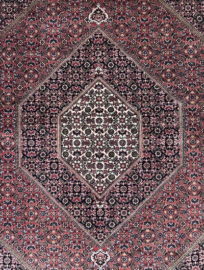 27049139c - Bidjar fein, Persien, Ende 20.Jhd, Korkwolle auf Baumwolle, ca. 200 x 200 cm, EHZ: 2 ...