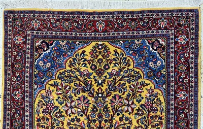 27049145a - Sarogh Ghiasabad fein, Persien, Mitte 20.Jhd, Wolle auf Baumwolle, ca. 152 x 110 ...