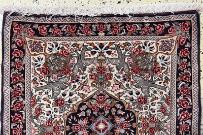 27049152d - 2 lots Bijar & Senneh, Persia, late 20th century, wool on cotton, approx. 95 x 73 cm, ...