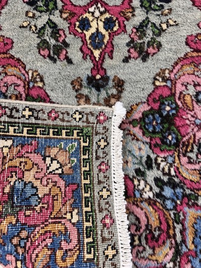 27049154c - 2 Lots Keschan & Kerman, Persien, Mitte 20.Jhd, Wolle auf Baumwolle, ca. 85 x 70 cm & ...