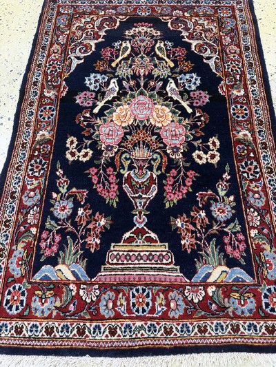 27049154e - 2 Lots Keschan & Kerman, Persien, Mitte 20.Jhd, Wolle auf Baumwolle, ca. 85 x 70 cm & ...