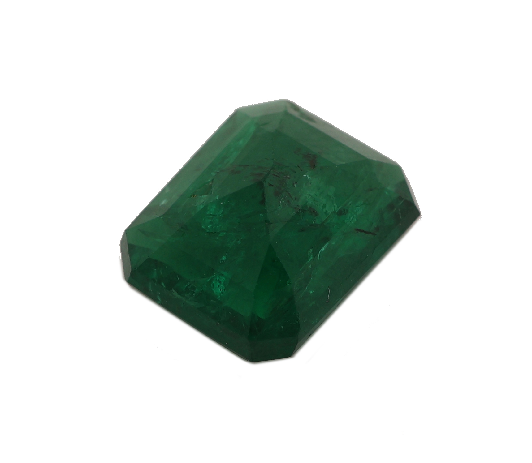 Detail b: Loser Smaragd, ca. 3.11 ct, Emerald Cut, ca. 10.21 x 8.43 x 4.70 mm
