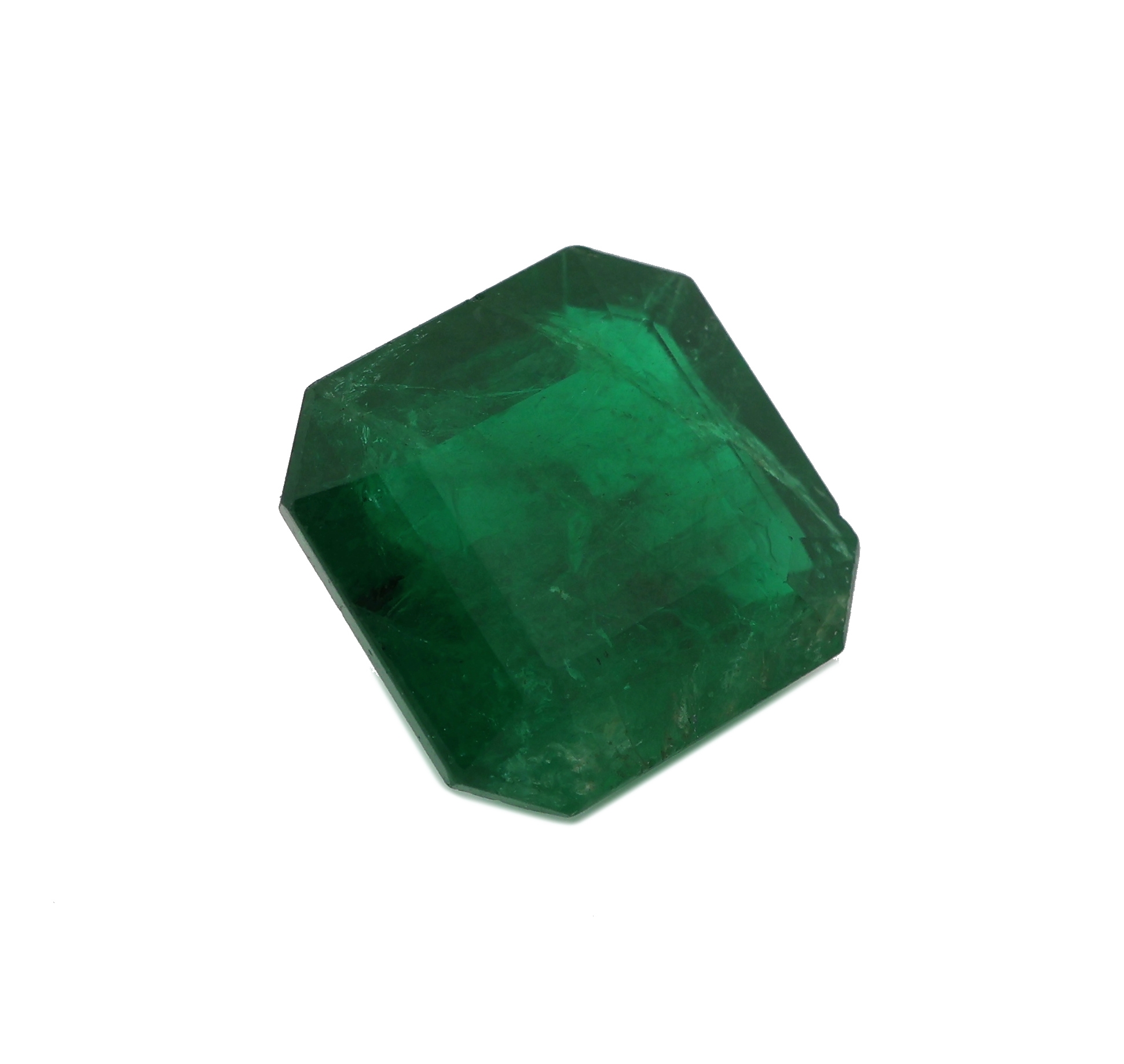 Detail a: Loser Smaragd, ca. 2.44 ct, Emerald Cut, ca. 8.46 x 8.24 x 4.76 mm