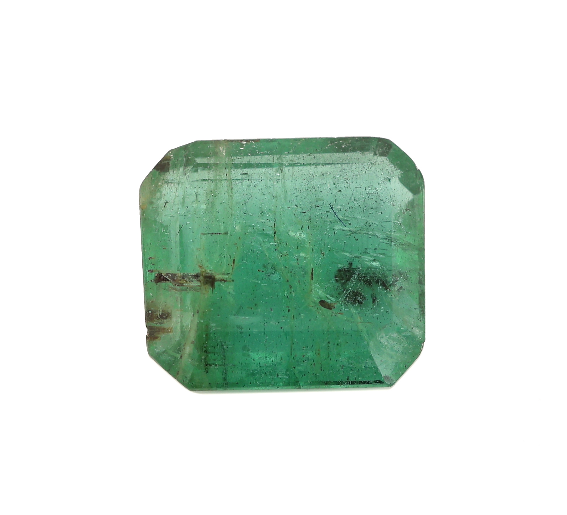 Loser Smaragd, 2.79 ct, Emerald Cut, ca. 9.30 x 8.26 x 4.10 mm