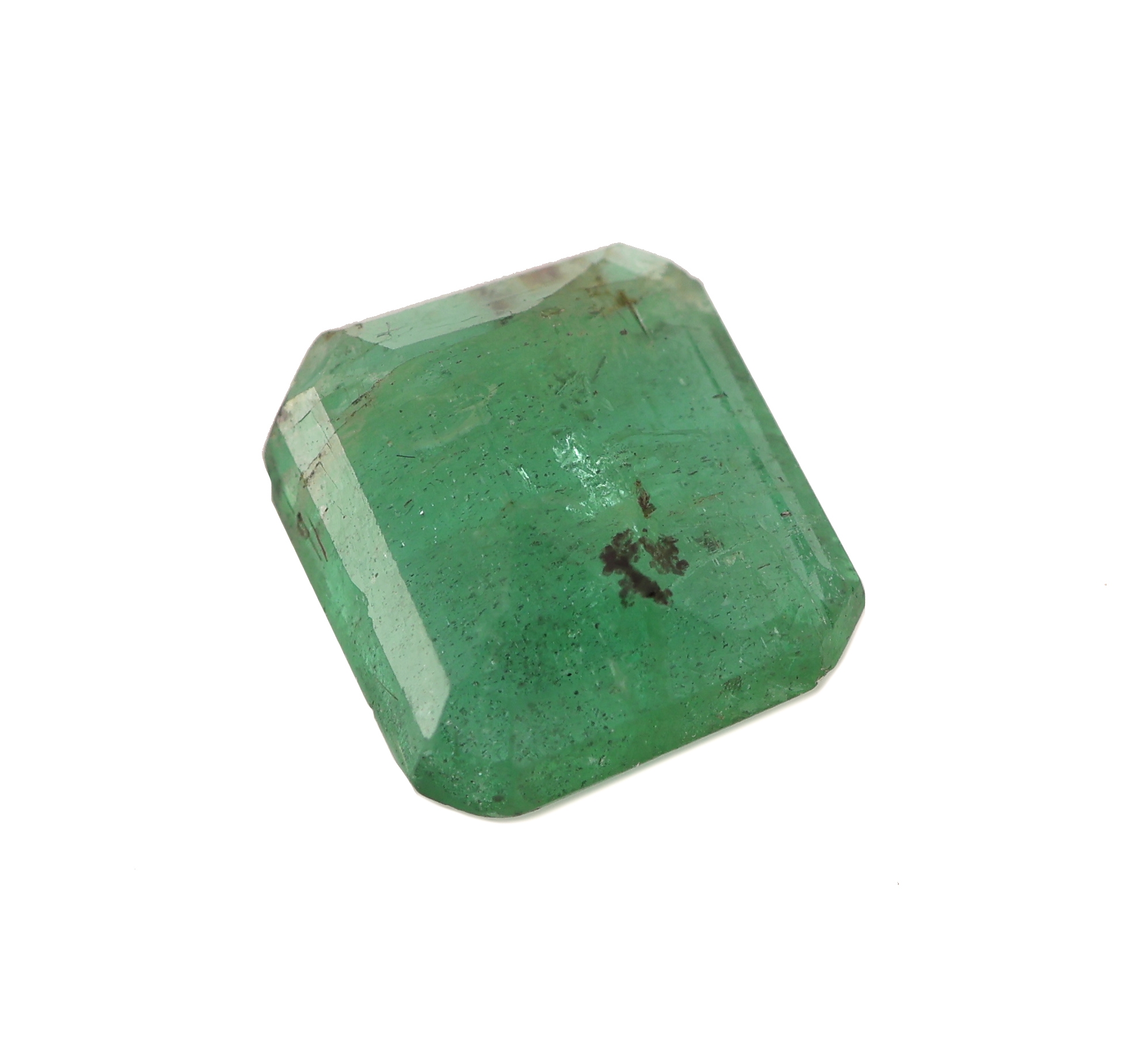 Detail b: Loser Smaragd, 2.79 ct, Emerald Cut, ca. 9.30 x 8.26 x 4.10 mm