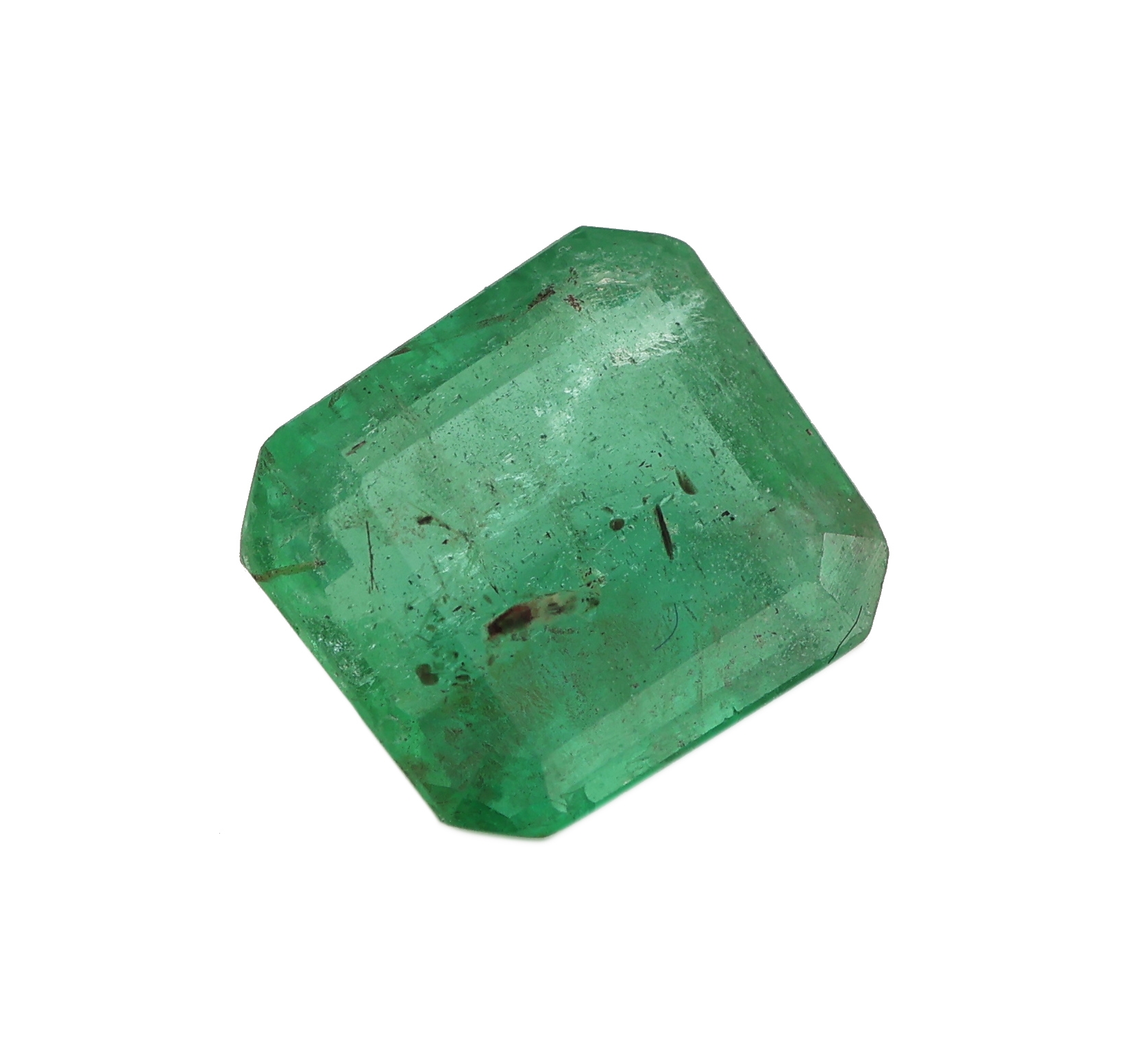 Detail a: Loser Smaragd, 2.77 ct, Emerald Cut, ca. 9.09 x 8.22 x 4.58 mm