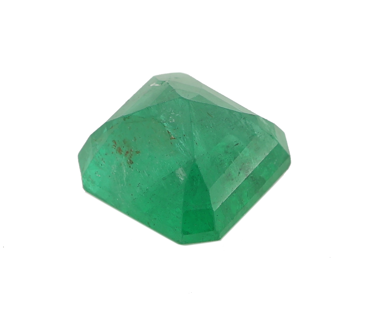 Detail b: Loser Smaragd, 3.21 ct, Emerald Cut, ca. 8.44 x 8.20 x 5.91 mm