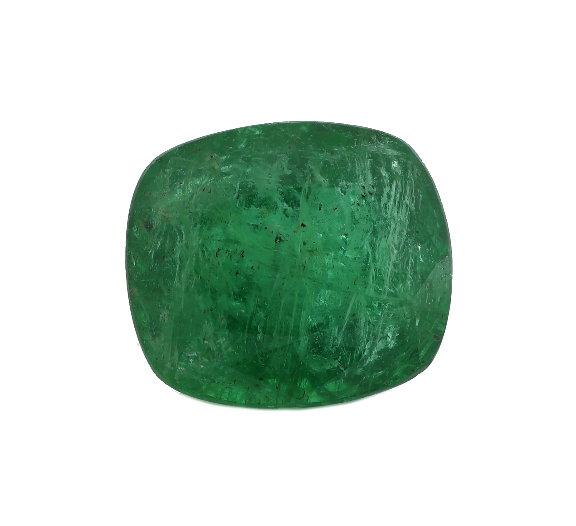 Image 27049232 - Loser Smaragd, 5.84 ct, Kissenschliff, ca. 11.63 x 10.18 x 7.36 mm Schätzpreis: 2100, - ...