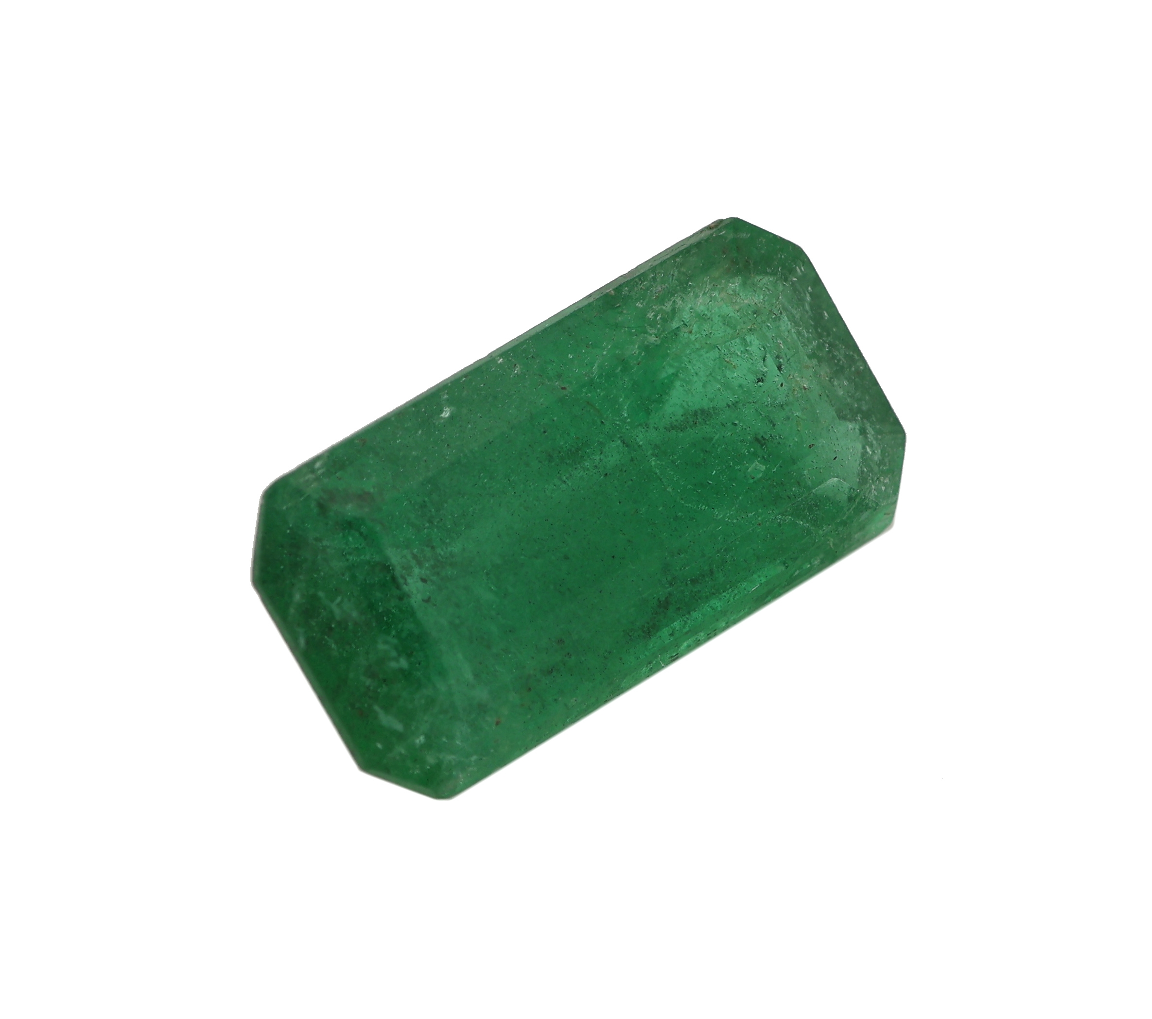 Detail a: Loser Smaragd, 2.90 ct, Emerald Cut, ca. 12.51x 6.76 x 4.46 mm