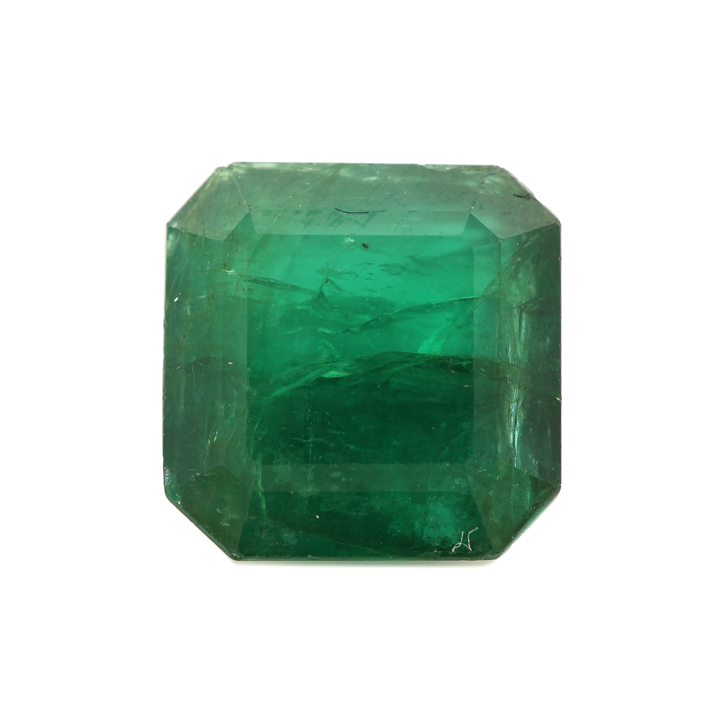 Image 27049234 - Loser Smaragd, ca. 5.99 ct, Emerald Cut, ca. 10.56 x 10.67 x 6.46 mm Schätzpreis: 1700, ...