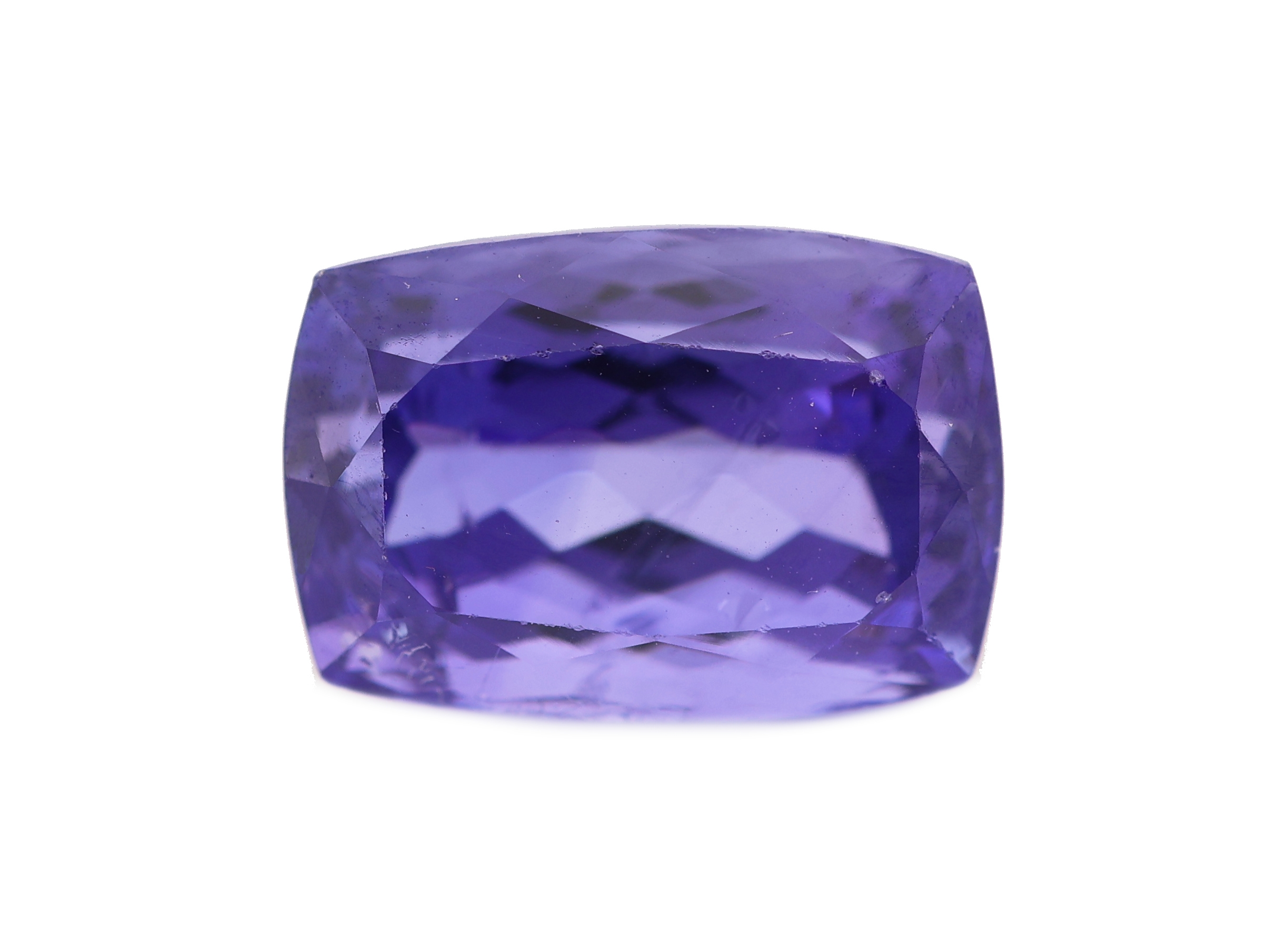 Image 27049260 - Loser Tansanit, ca. 5.96 ct, Kissenschliff, ca. 11.57 x 8.06 x 7.13 mm Schätzpreis: ...