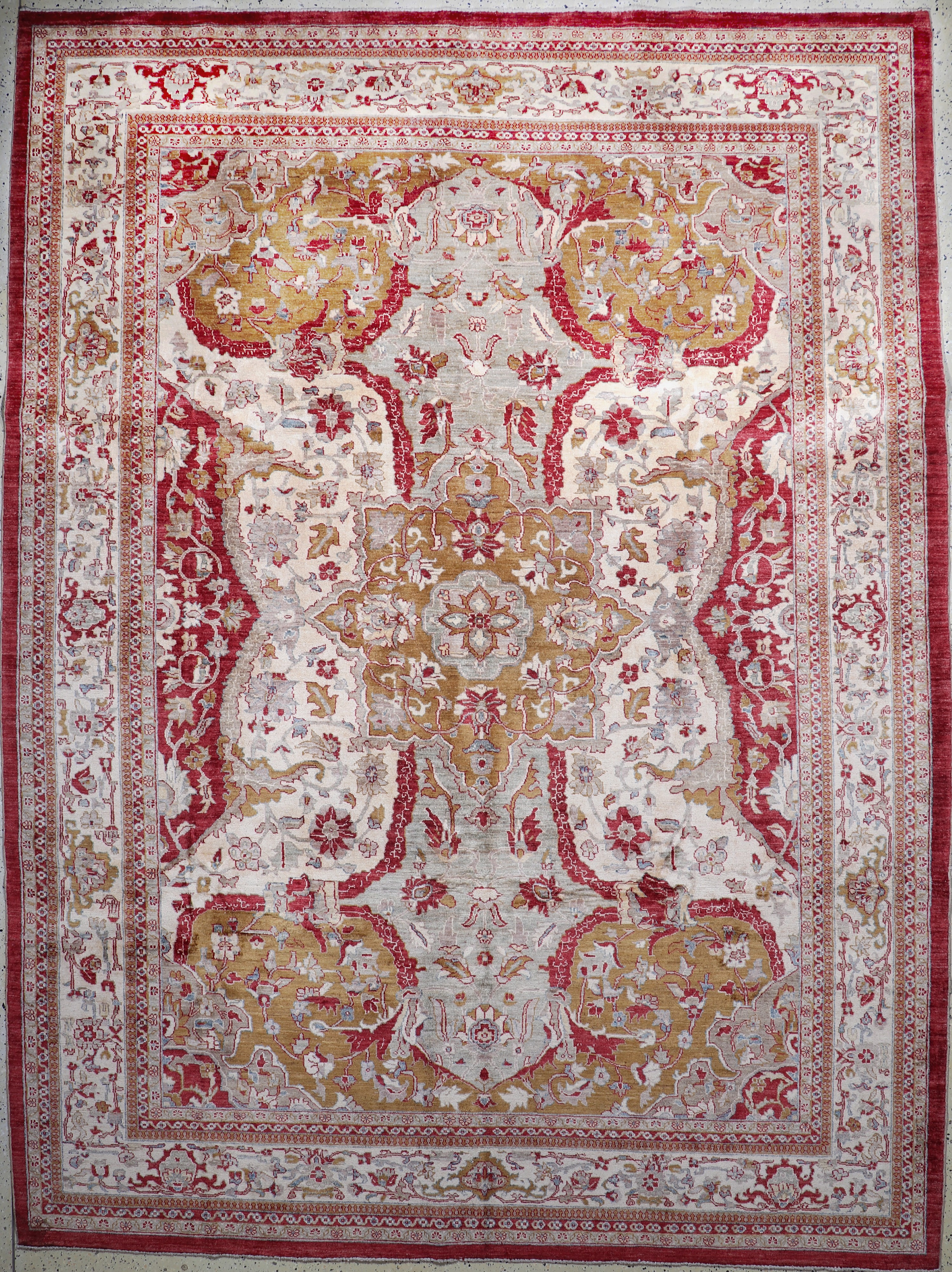 Image 27049276 - Ziegler, Pakistan, late 20th century, wool on cotton, approx. 362 x 275 cm, condition: 2. ...