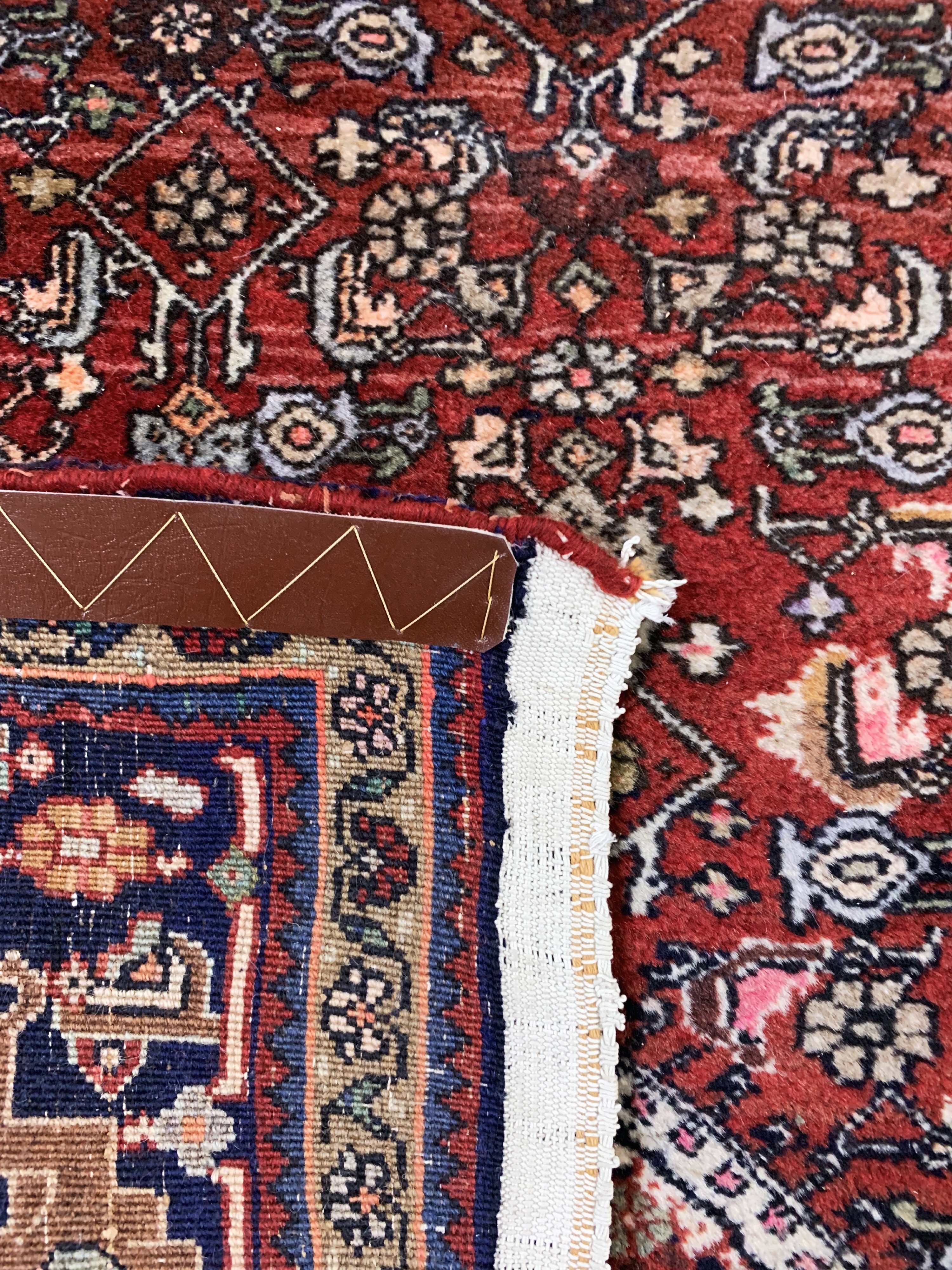 Detail f: Bidjar, Persien, Mitte 20.Jhd, Wolle auf Baumwolle, ca. 290 x 160 cm, EHZ: 1-2