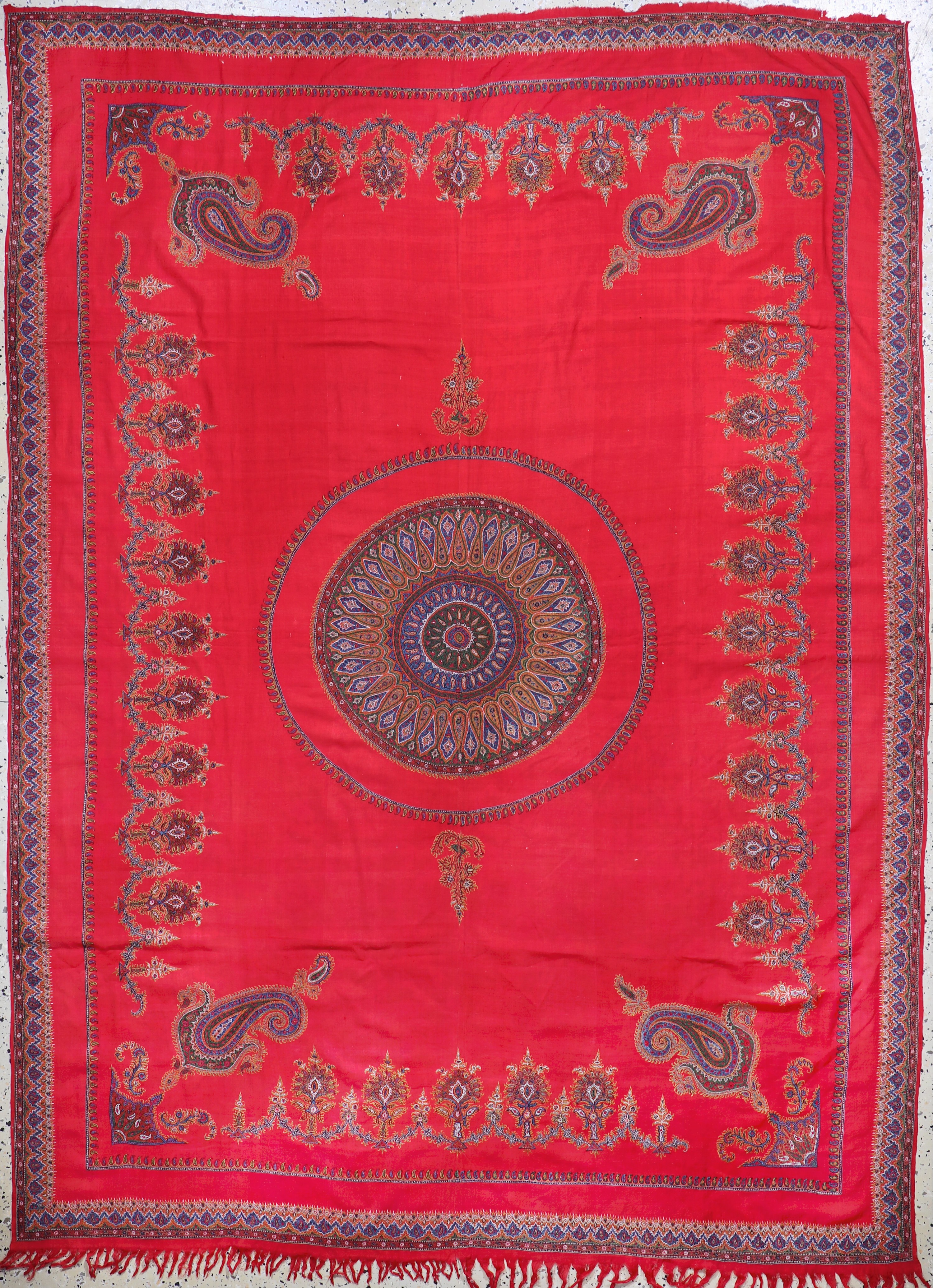 Image 27049297 - Kerman´Susani´, Persien, Anfang 20.Jhd, Seidenstickerei, ca. 230 x 170 cm, EHZ: 2, ...