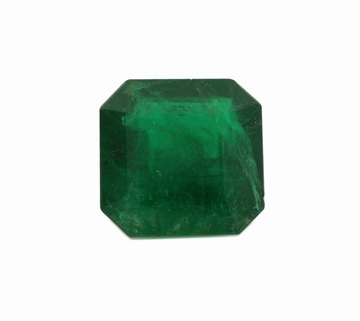 Image Loser Smaragd, ca. 2.44 ct, Emerald Cut, ca. 8.46 x 8.24 x 4.76 mm Schätzpreis: 1600, - ...