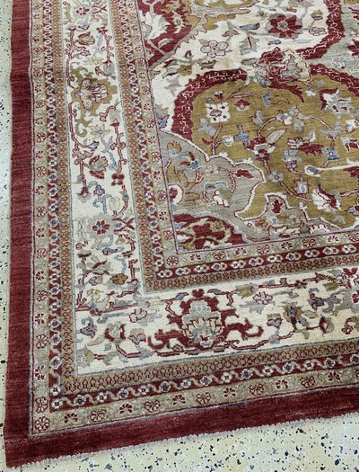 27049276g - Ziegler, Pakistan, late 20th century, wool on cotton, approx. 362 x 275 cm, condition: 2. ...