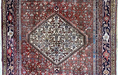 27049290c - Bidjar, Persien, Mitte 20.Jhd, Wolle auf Baumwolle, ca. 290 x 160 cm, EHZ: 1-2 ...