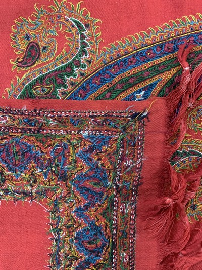 27049297k - Kerman´Susani´, Persien, Anfang 20.Jhd, Seidenstickerei, ca. 230 x 170 cm, EHZ: 2, ...