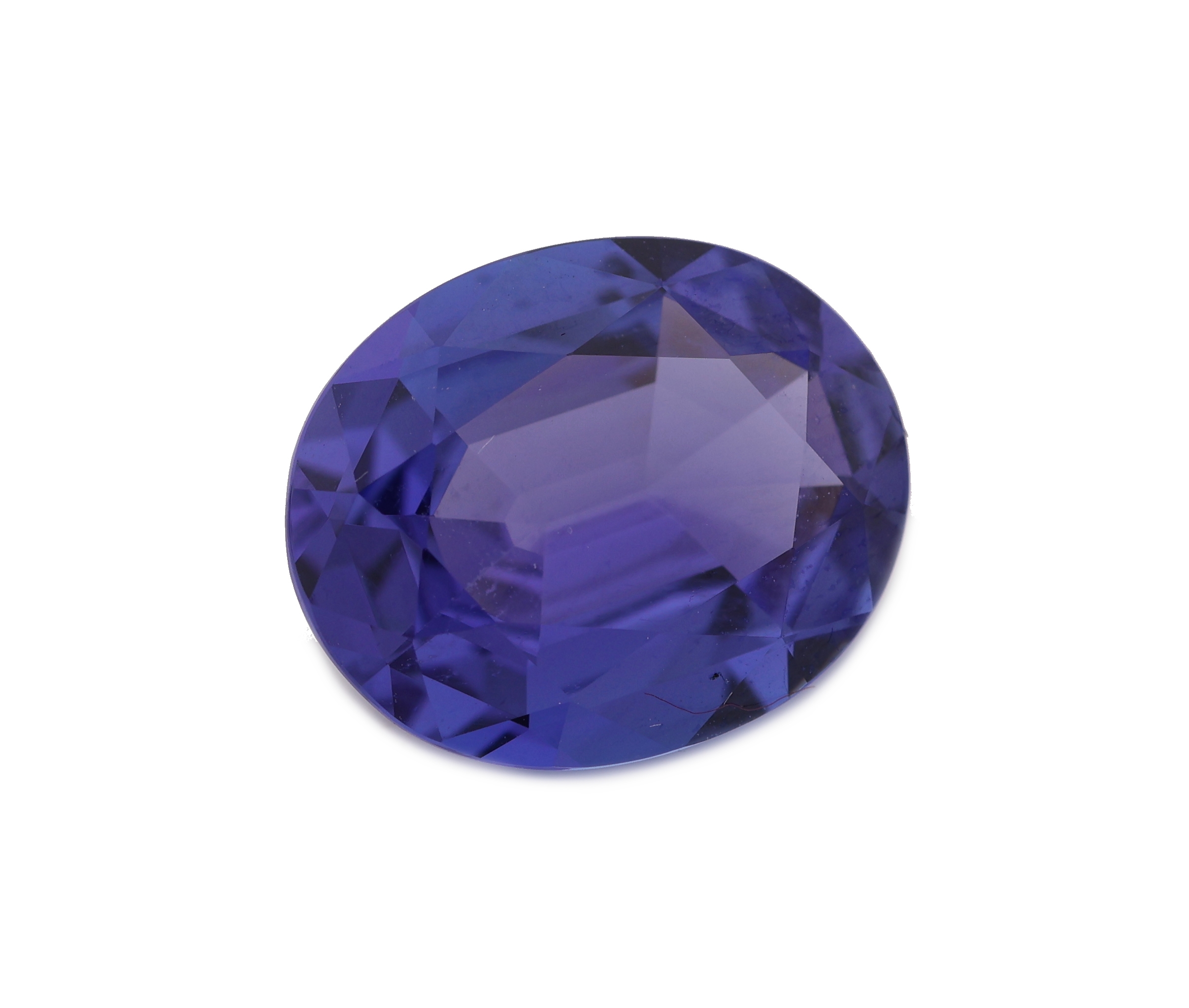 Detail a: Loser ovalfacett. Tansanit, ca. 2.98 ct, sehr schöne Farbe, ca. 11.0 x 8.99 x 4.41 mm
