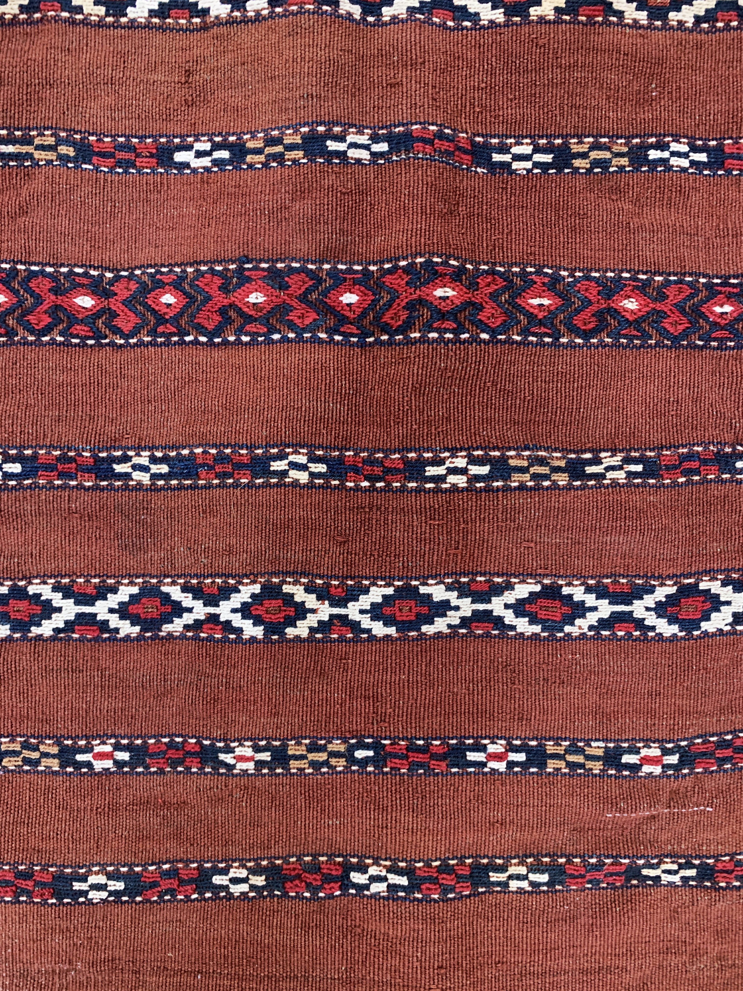 Detail c: Tschowal, Turkmenistan, Anfang 20.Jhd, Wolle auf Wolle, ca. 112 x 77 cm, EHZ: 3