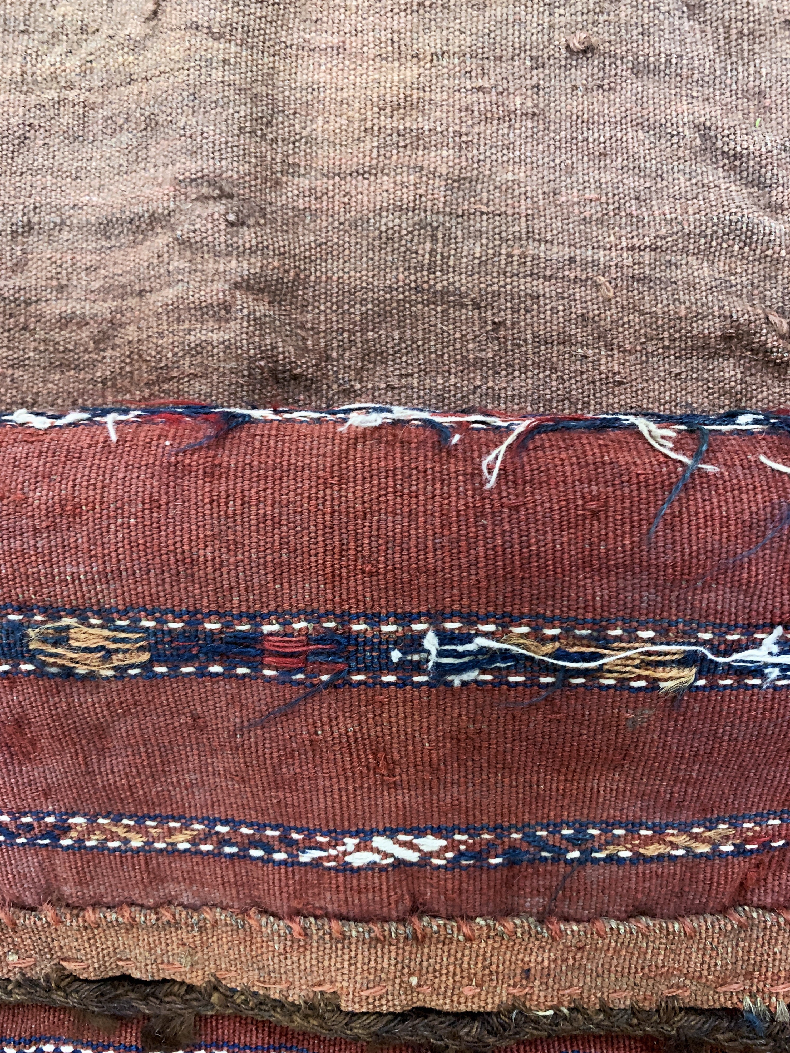 Detail d: Tschowal, Turkmenistan, Anfang 20.Jhd, Wolle auf Wolle, ca. 112 x 77 cm, EHZ: 3