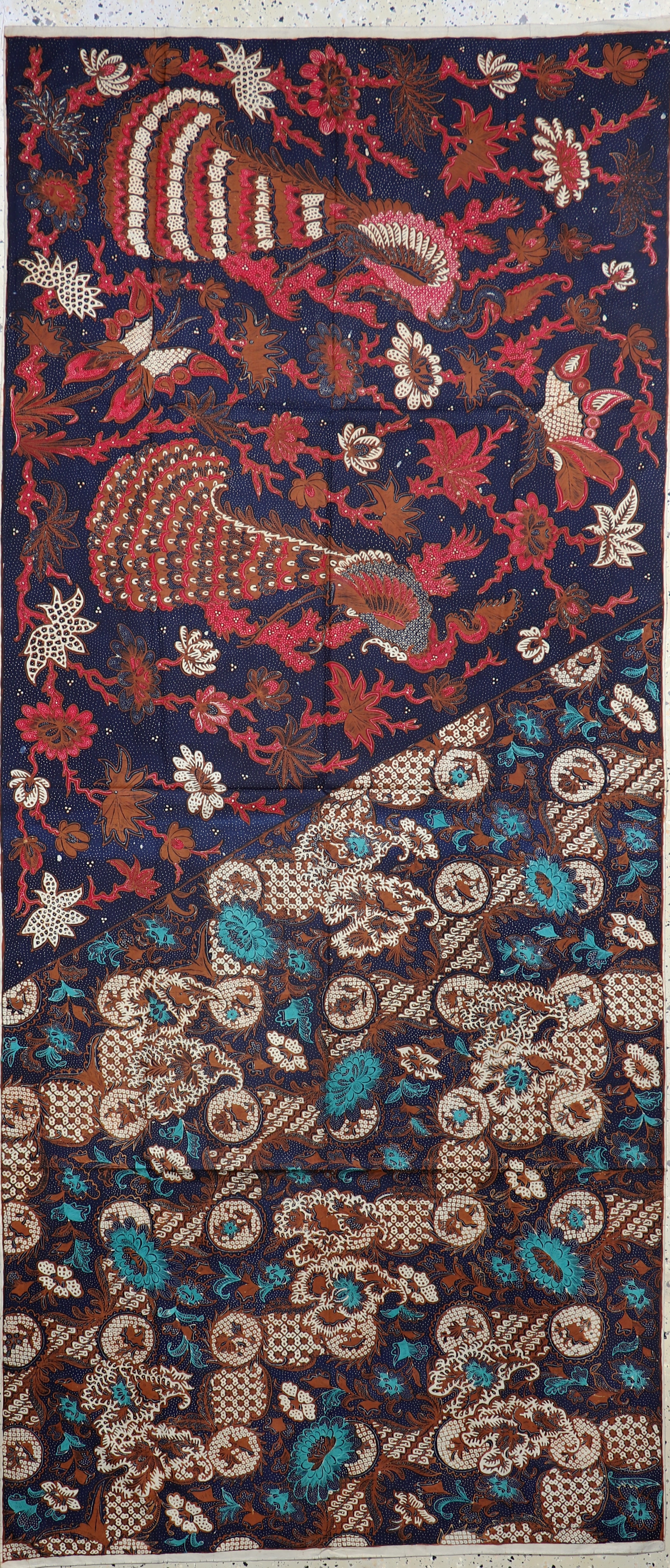 Image 27049323 - Kain Panjang, Java, Indonesien, Mitte 20.Jhd, Handgezeichnete Batik, ca. 240 x 106 cm, ...