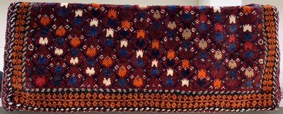 27049305a - Komplette´Mafrasch´, Persien, Anfang 20.Jhd, Wolle auf Baumwolle, ca. 110 x 50 x 60 cm, ...